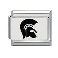 9mm Laser Engraved Charm - Armour Of God - Helmet of Salvation