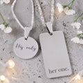 His and Hers Pendants and Chains