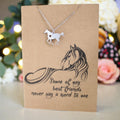Horse Heart Pendant & Chain - Card 316