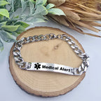 Stainless Steel Personalized ID Bracelet