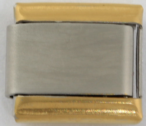 9mm Matte Gold Edge Single Link