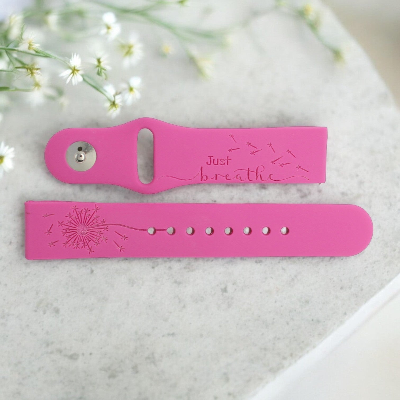 BREATHE Personalized Watch Band