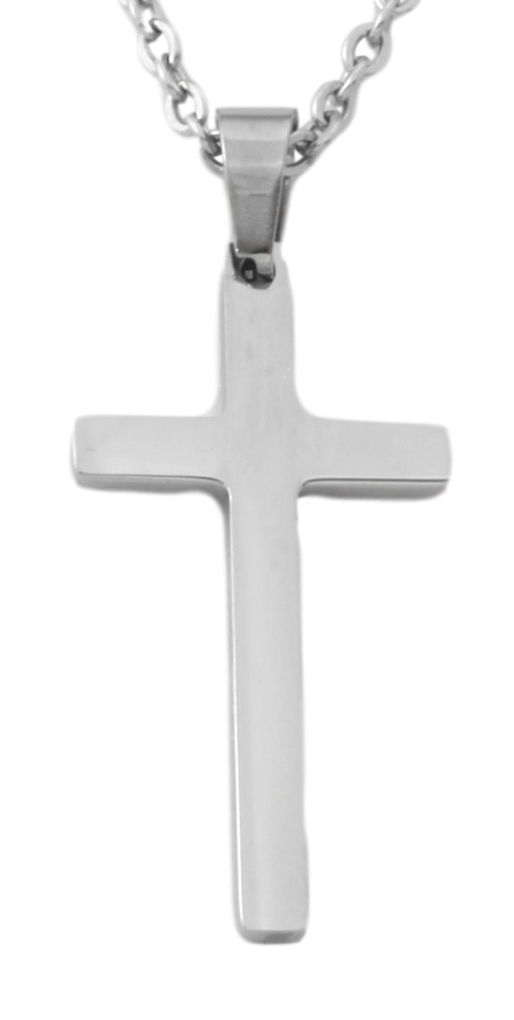 Personalized Cross Pendant and Chain