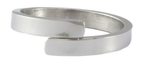 Stainless Steel Engraved Wrap Ring