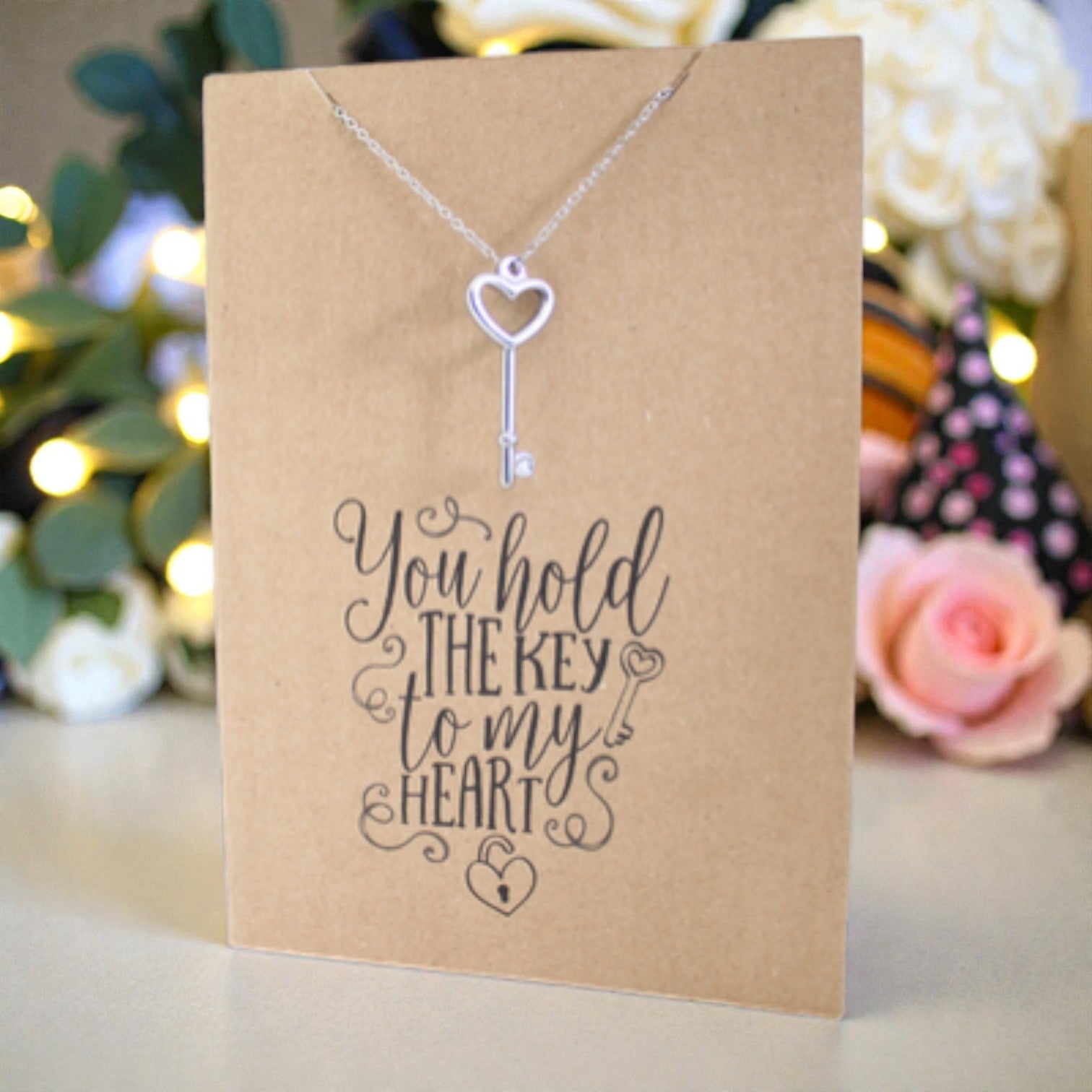 Key Pendant & Chain - Card 301