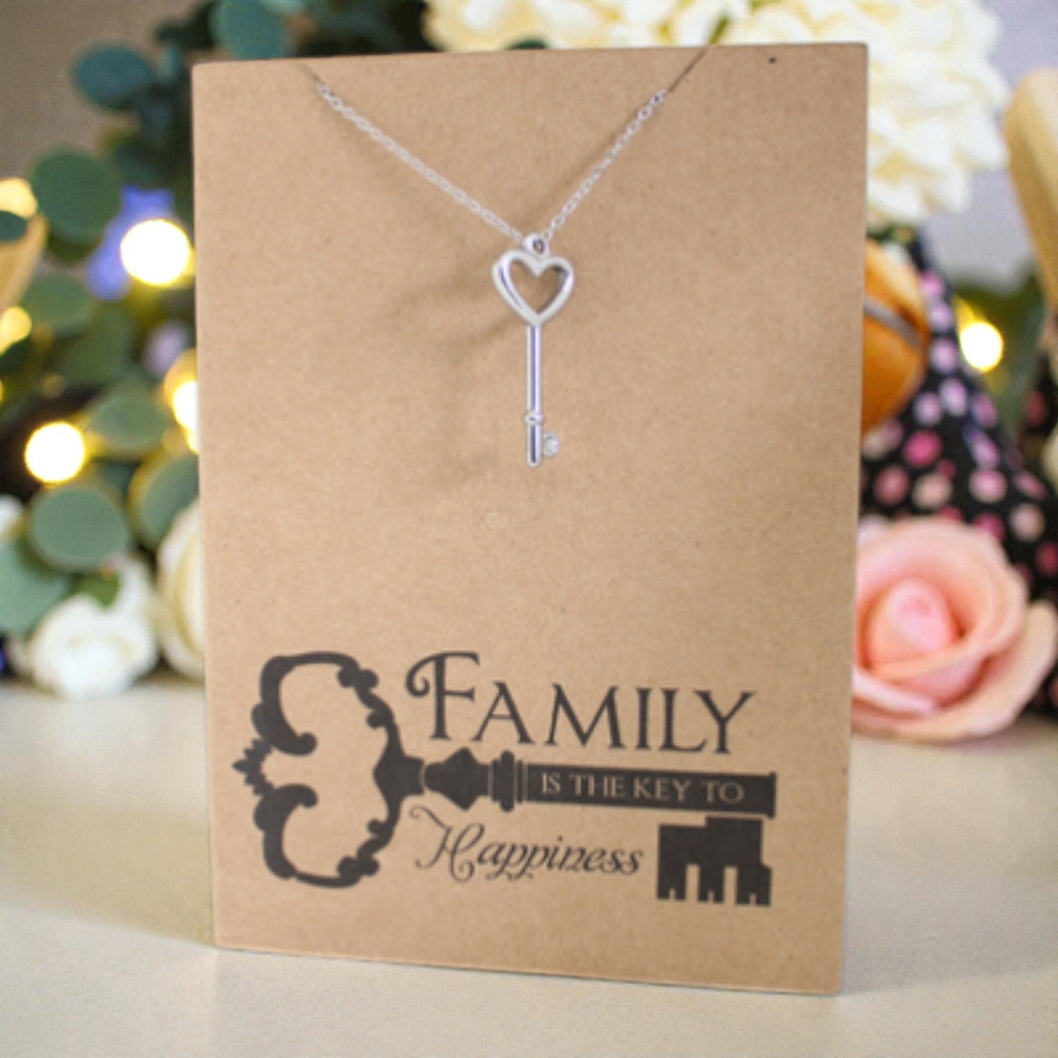 Key Pendant & Chain - Card 303
