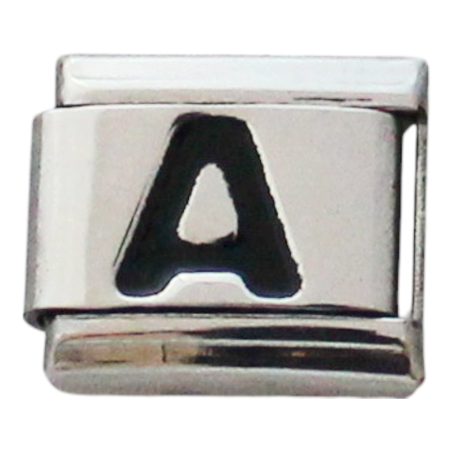 Black Letter A 9mm Charm