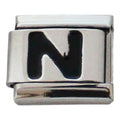 Black Letter N 9mm Charm