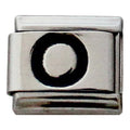Black Letter O 9mm Charm