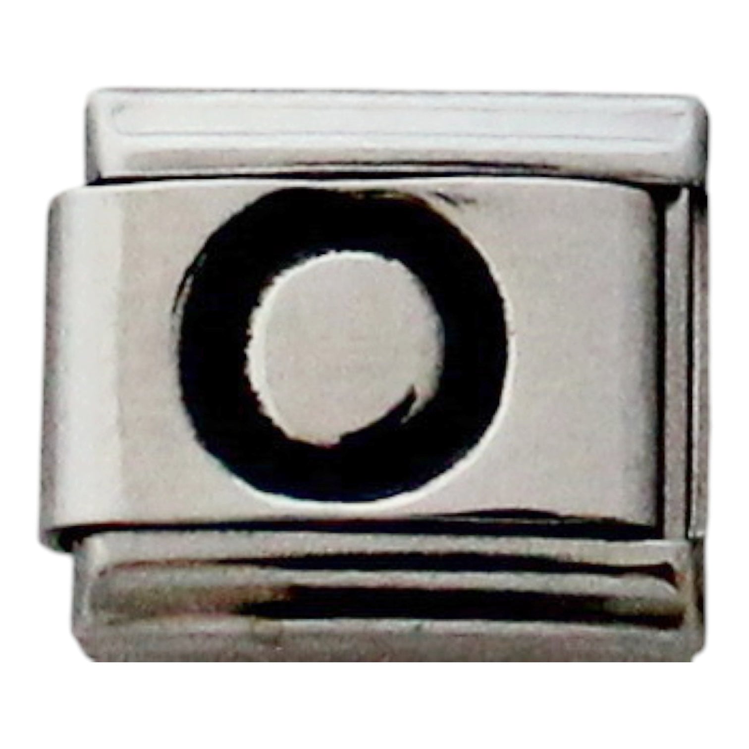 Black Letter O 9mm Charm