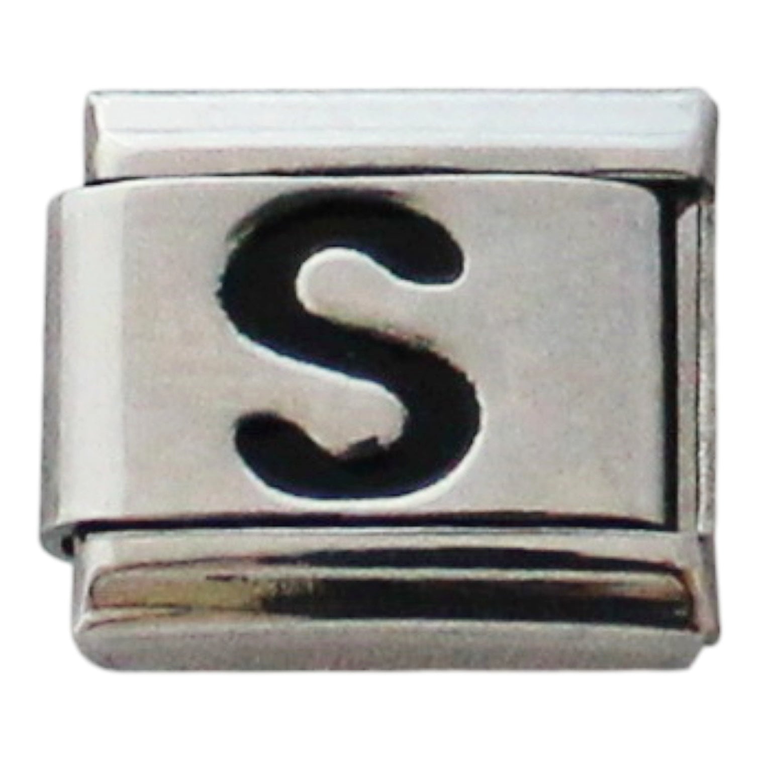 Black Letter S 9mm Charm