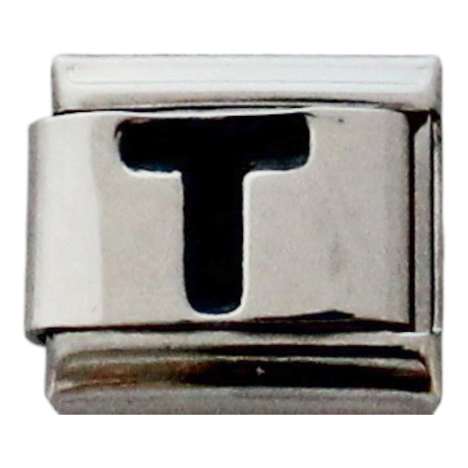 Black Letter T 9mm Charm