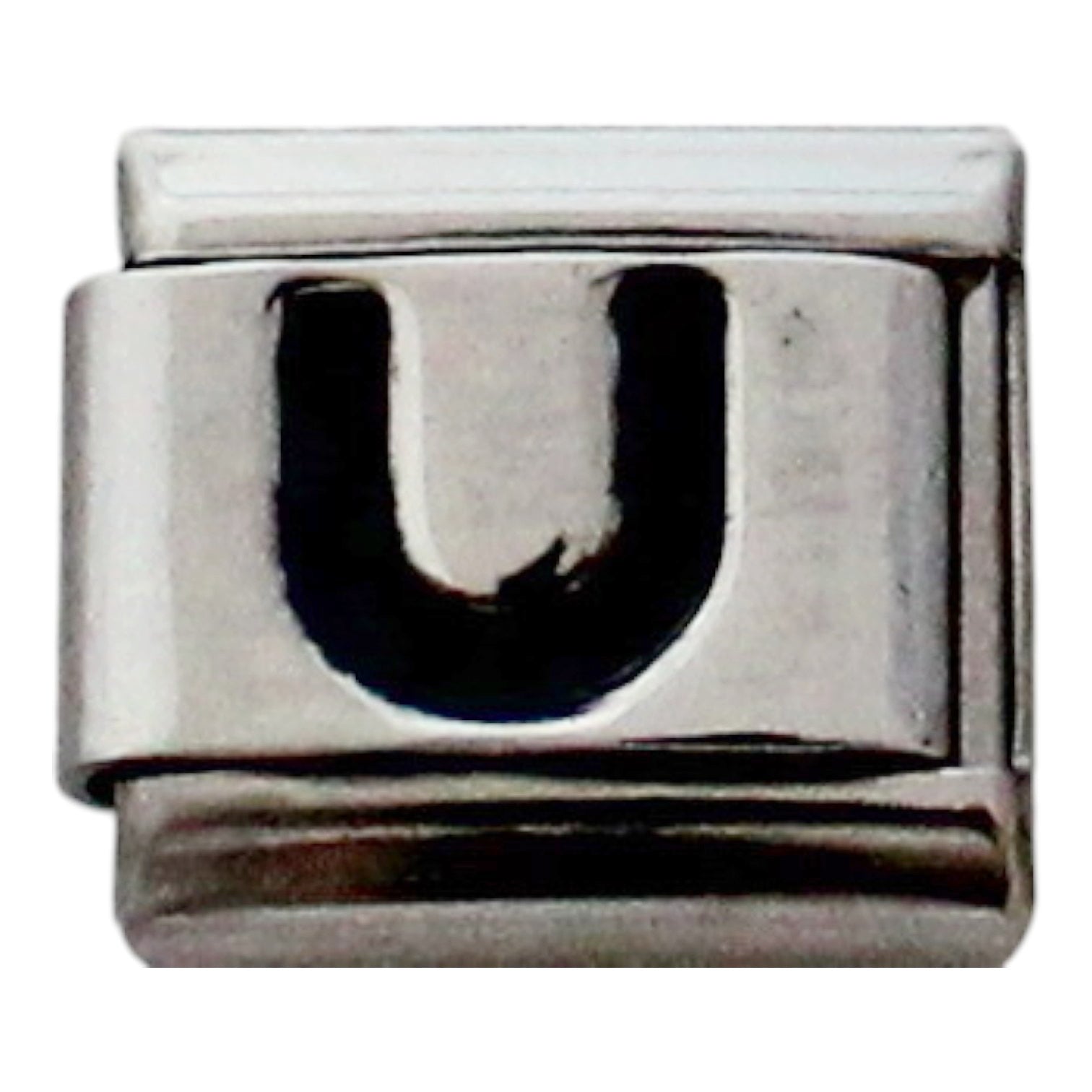 Black Letter U 9mm Charm