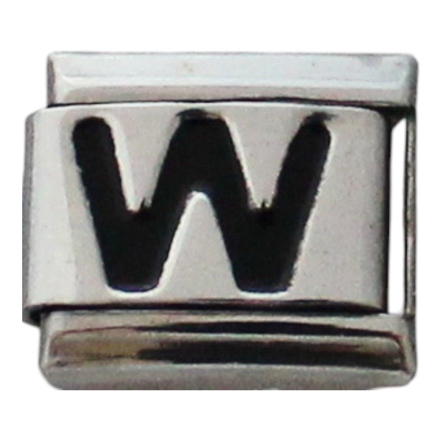 Black Letter W 9mm Charm