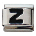 Black Letter Z 9mm Charm