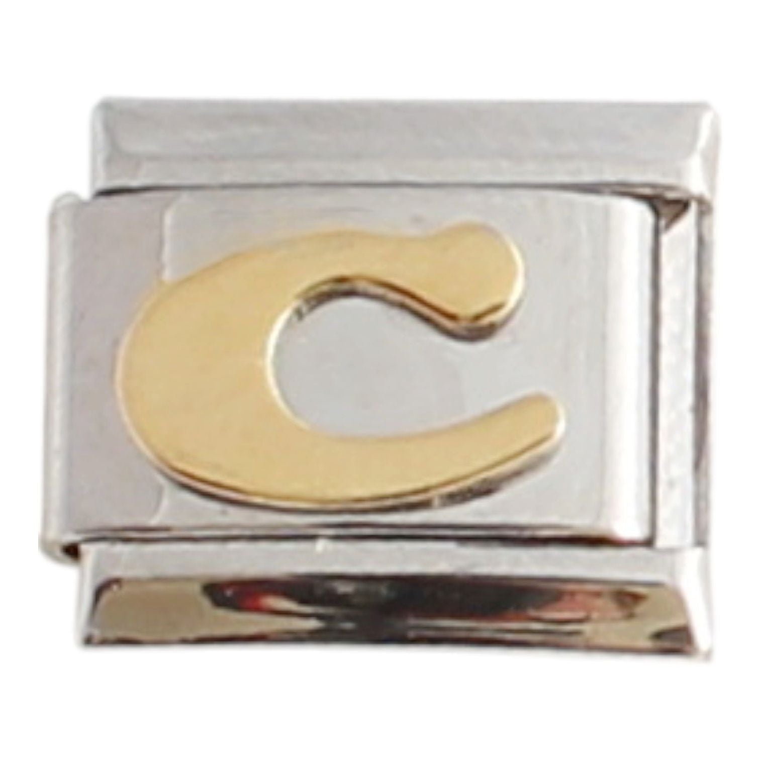 Gold Plated Letter C 9mm Charm