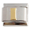Gold Plated Letter I 9mm Charm