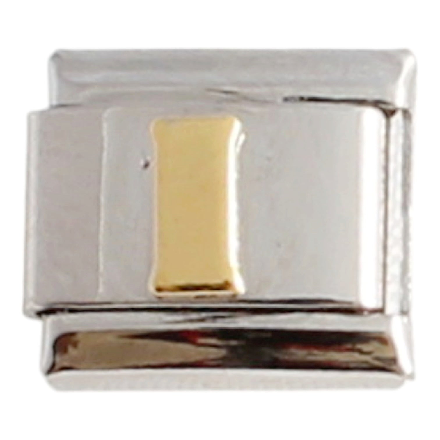 Gold Plated Letter I 9mm Charm