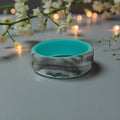 Ladies Active Silicone Ring - Turquoise/Smoke Reversible (Click to choose size)
