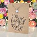 Leaf Pendant & Chain - Card 290