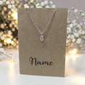 Letter G Pendant & Chain (Click to Personalize)