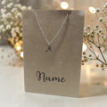 Letter M Pendant & Chain  (Click to Personalize)