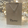 Letter O Pendant & Chain (Click to Personalize)