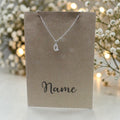 Letter Q Pendant & Chain (Click to Personalize)