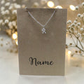 Letter R Pendant & Chain (Click to Personalize)