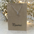 Letter T Pendant & Chain (Click to Personalize)