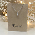 Letter X Pendant & Chain (Click to Personalize)