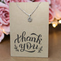Lotus Pendant & Chain - Card 233