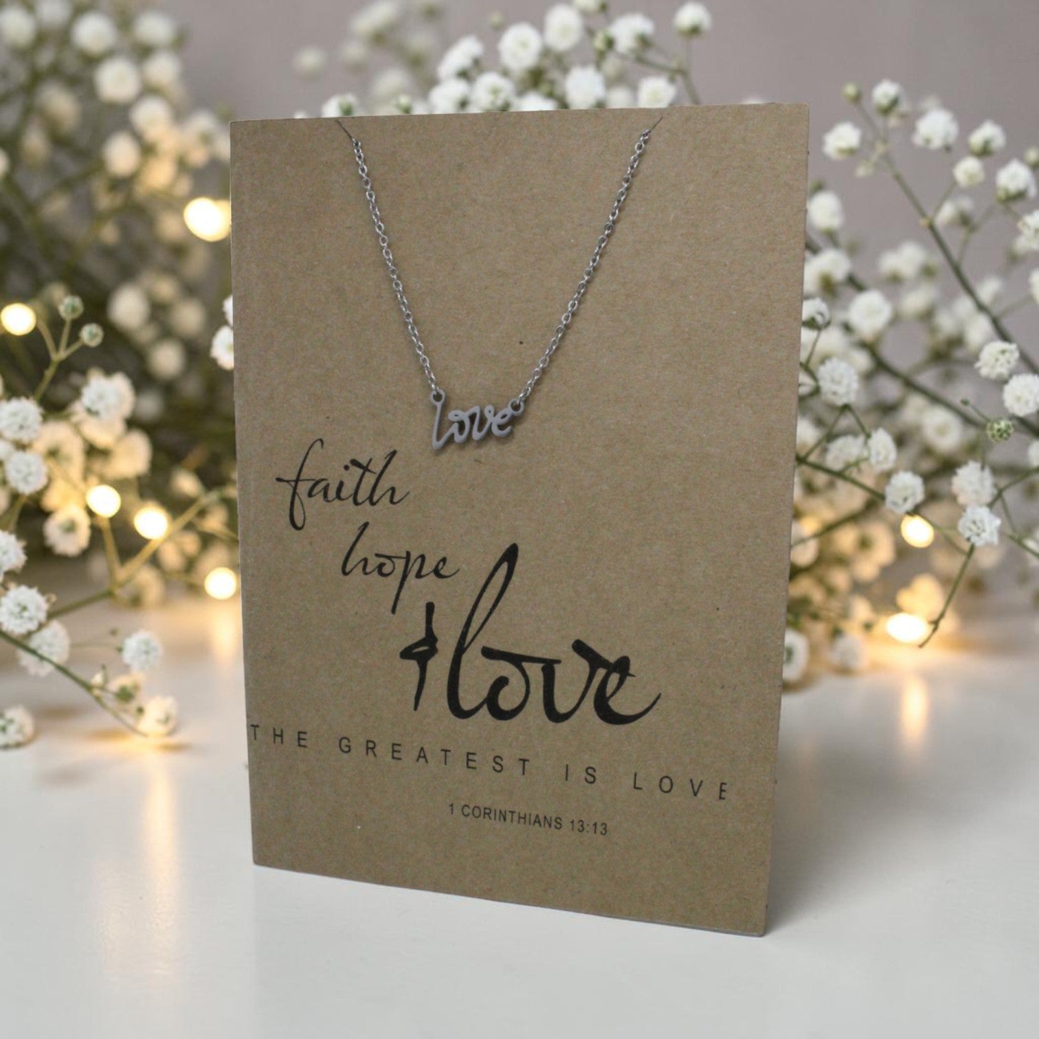 Love Pendant & Chain - Card 23