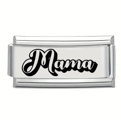 9mm Laser Italian Charm Superlink - Mama Retro