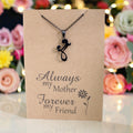 Mom & Child Pendant & Chain - Card 297
