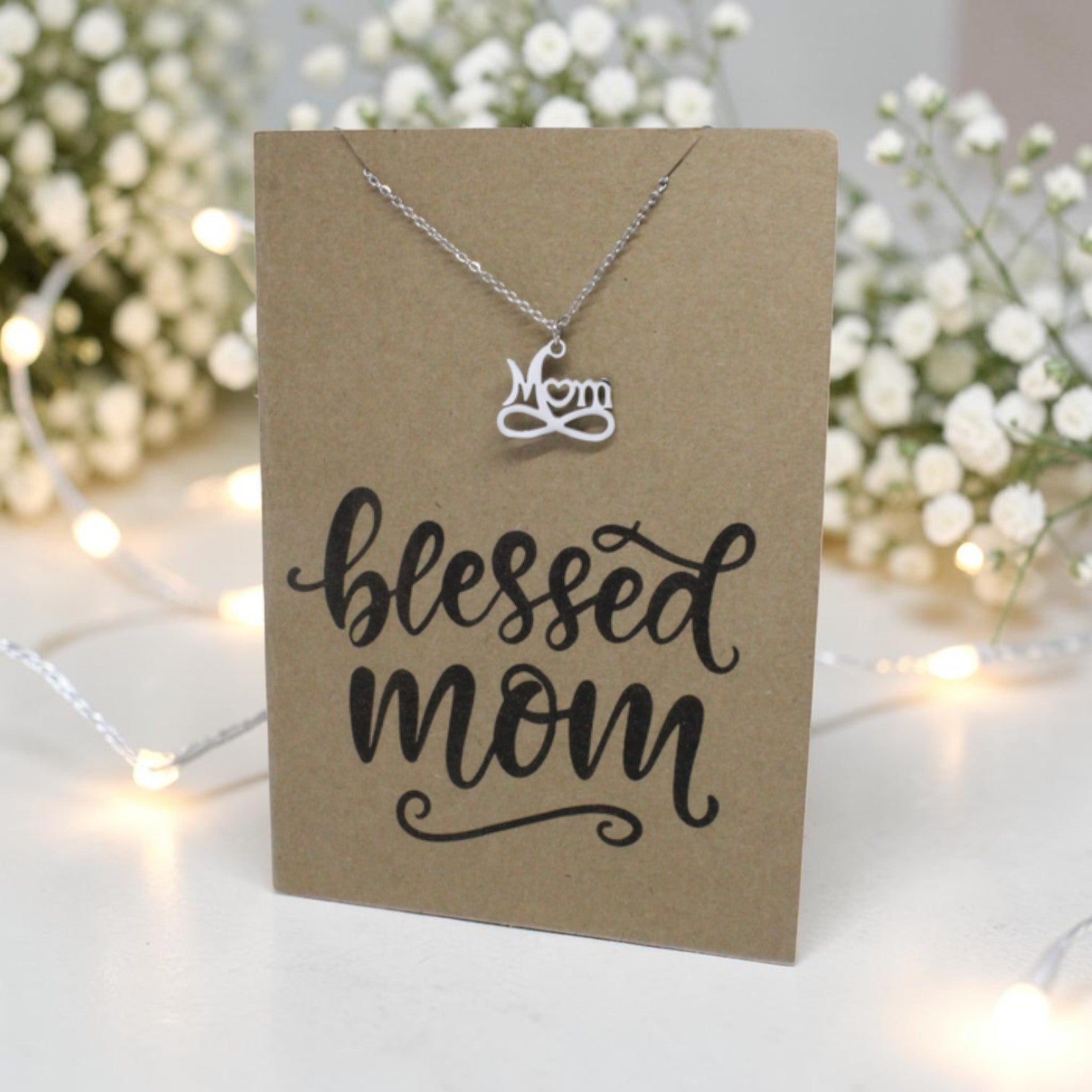 Mom Pendant & Chain - Card 195