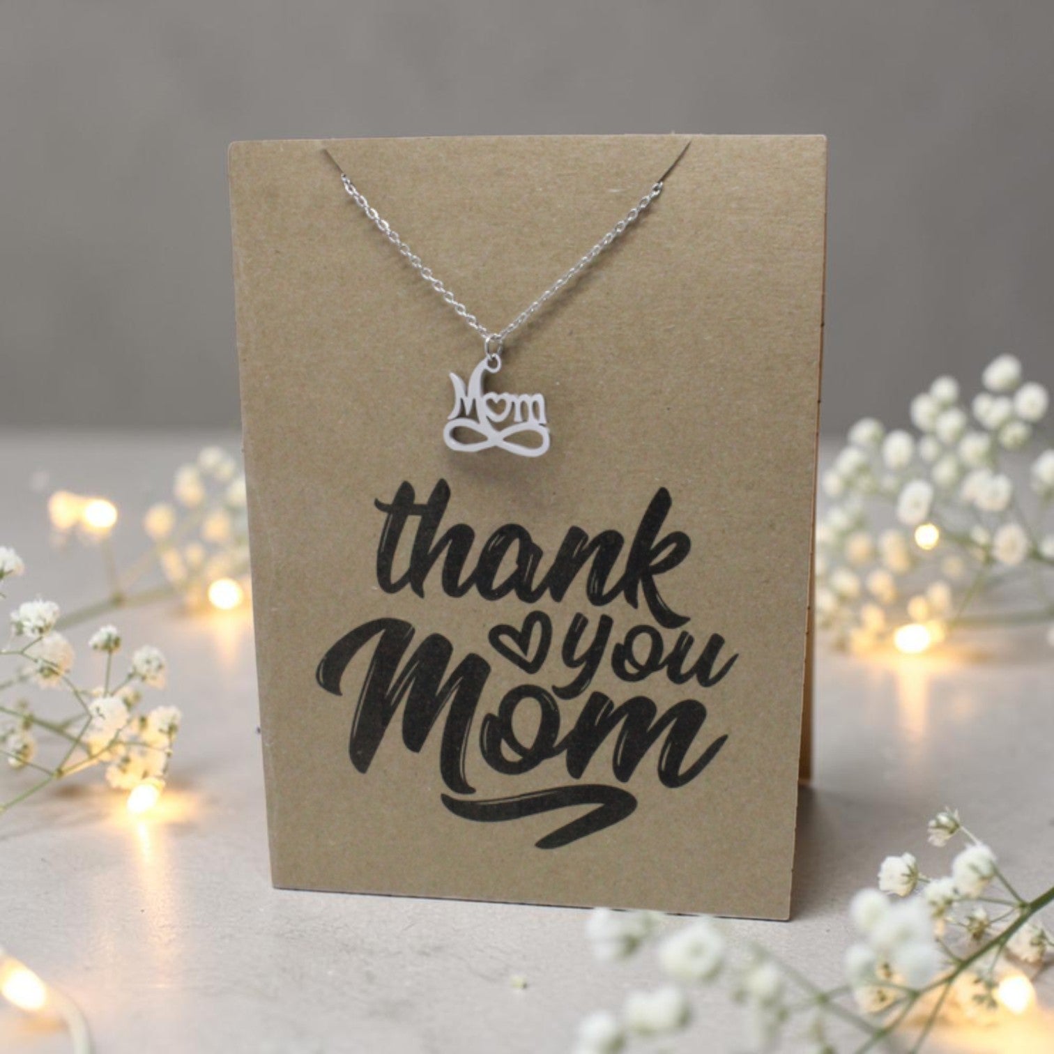 Mom Pendant & Chain - Card 196