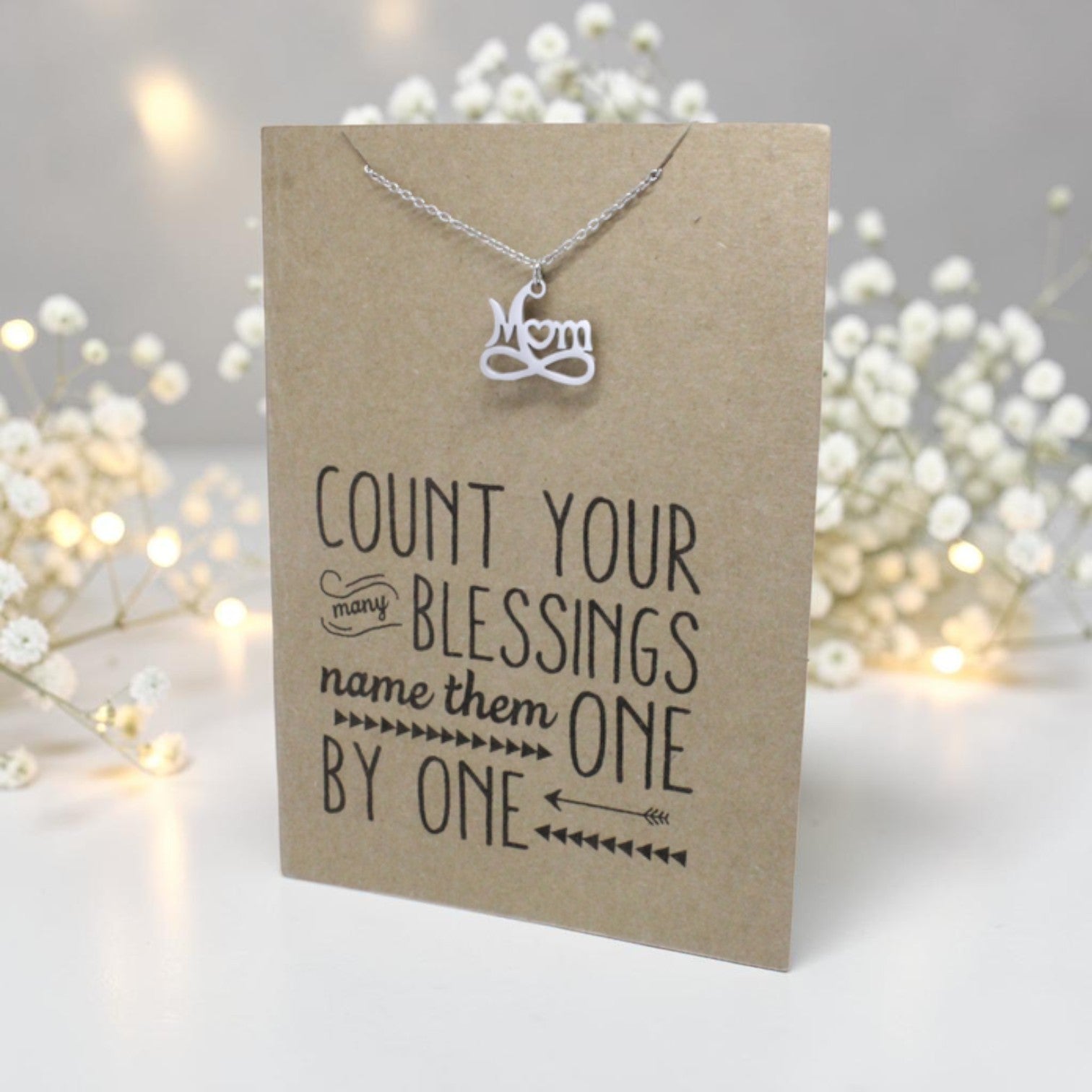 Mom Pendant & Chain - Card 197