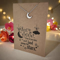 Moon Pendant & Chain - Card 381