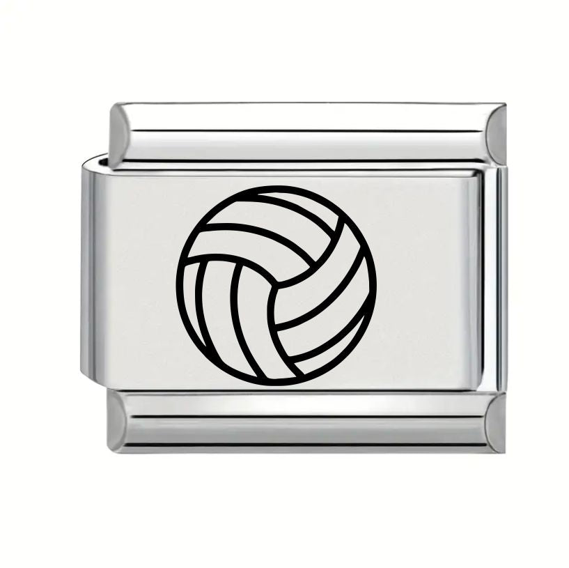 9mm Laser Engraved Charm - Netball