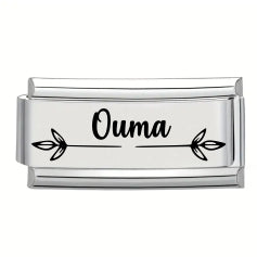 9mm Laser Italian Charm - Ouma Superlink