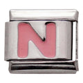 Pink Letter N