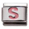 Pink Letter S