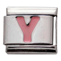Pink Letter Y