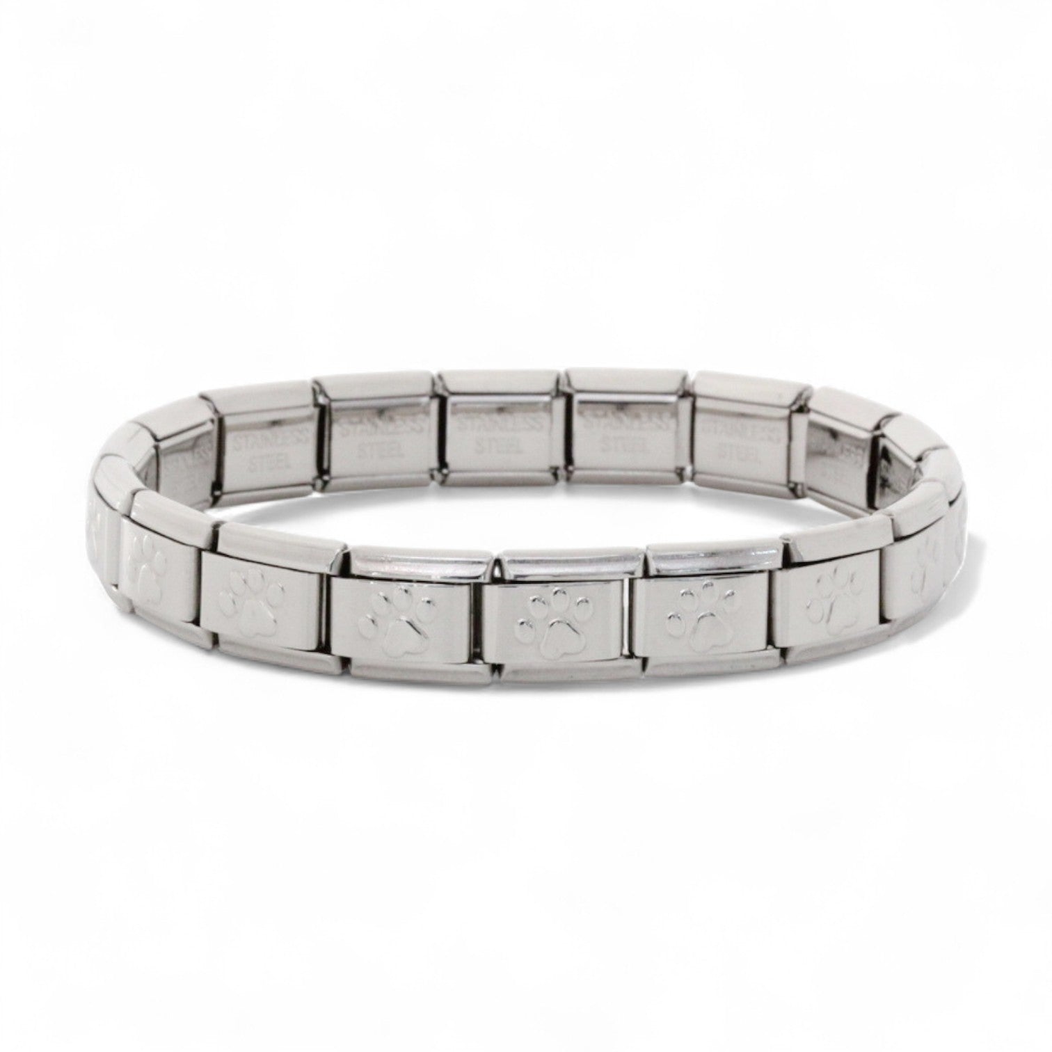 9mm Paw Italian Charm Starter Bracelet