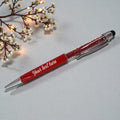 Personalized Crystal Stylus Pen - Red*