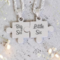 Personalized Stainless Steel Puzzle Pendants & Chains