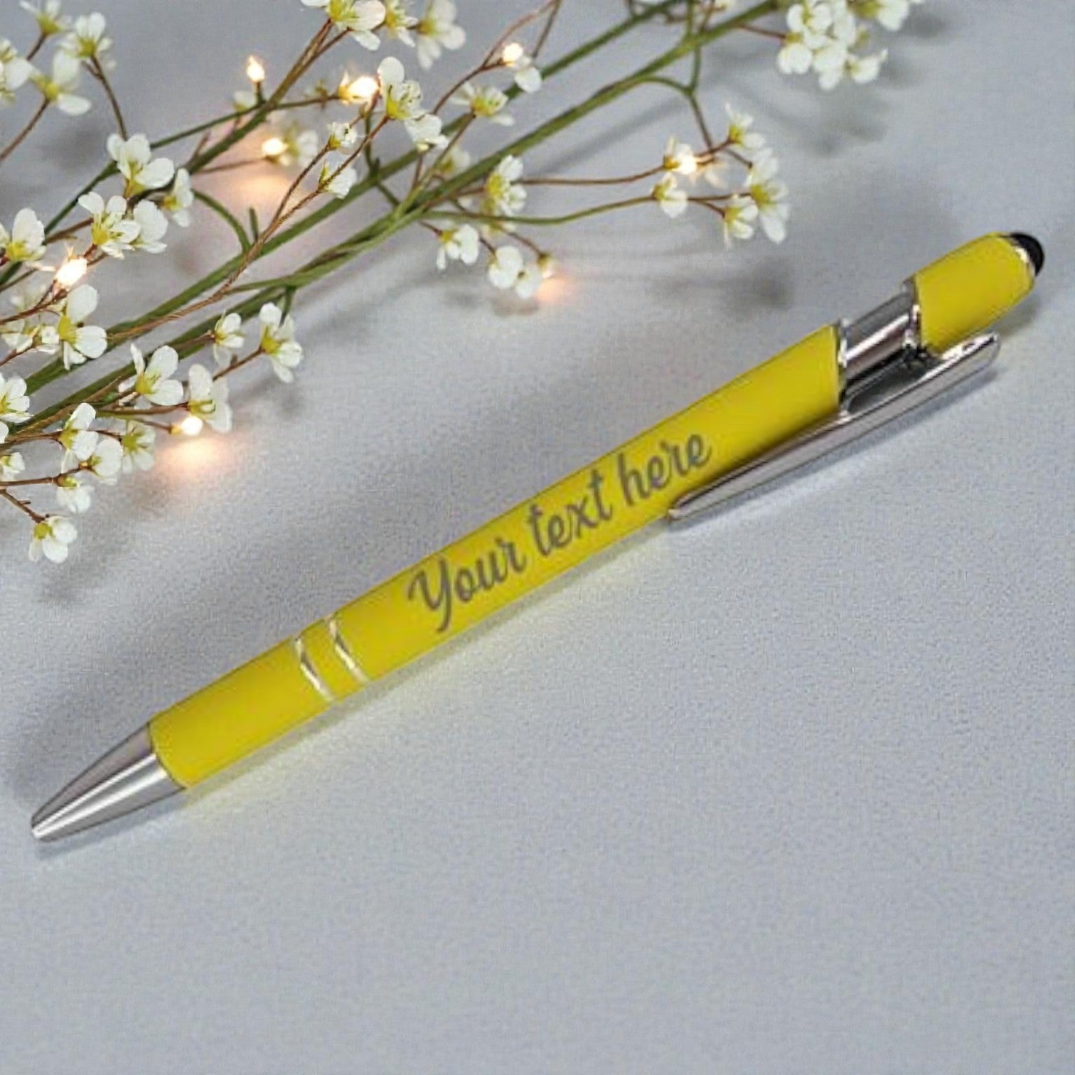 Personalized Stylus Pen - Yellow*