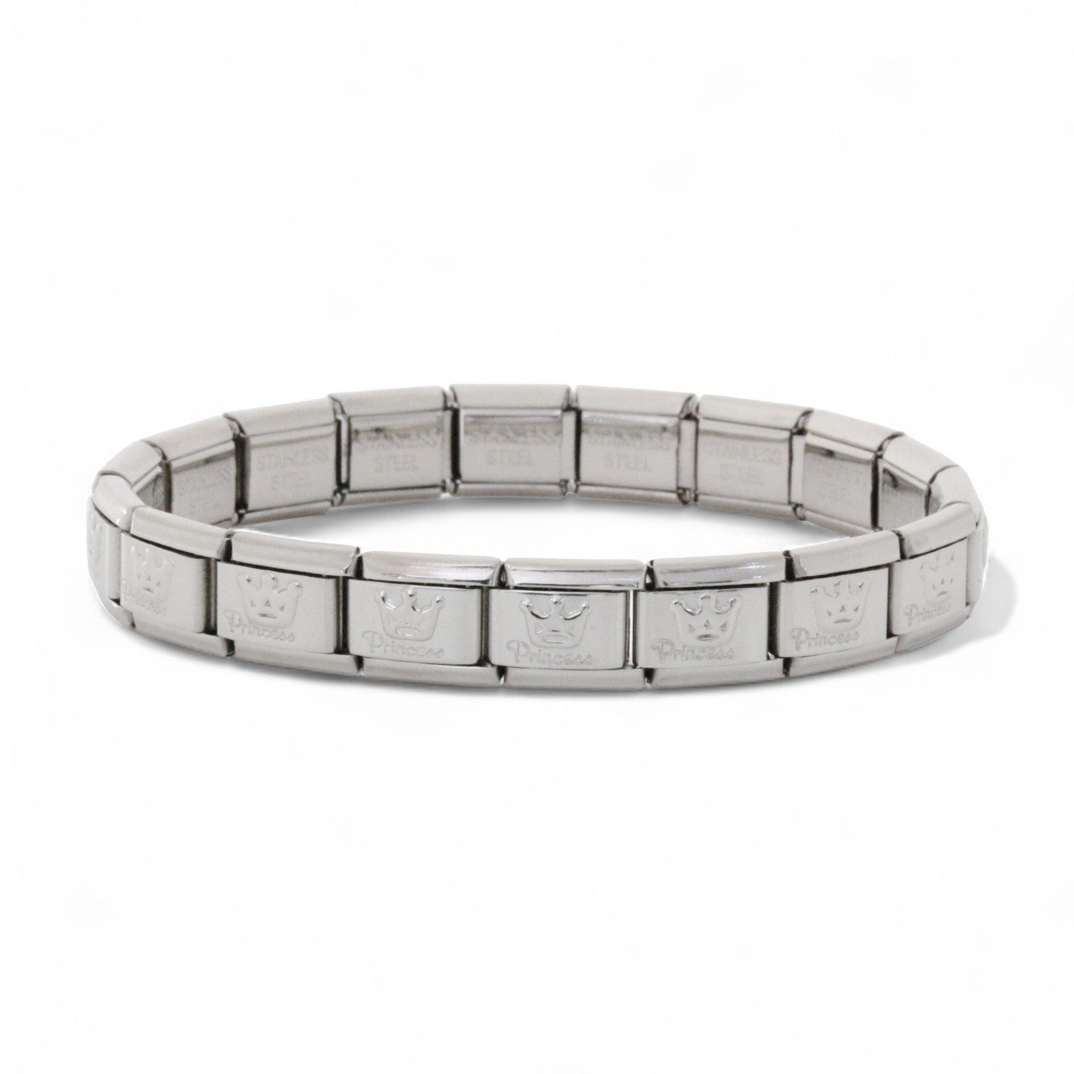 9mm Princess Italian Charm Starter Bracelet