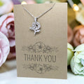 Protea Pendant & Chain - Card 221